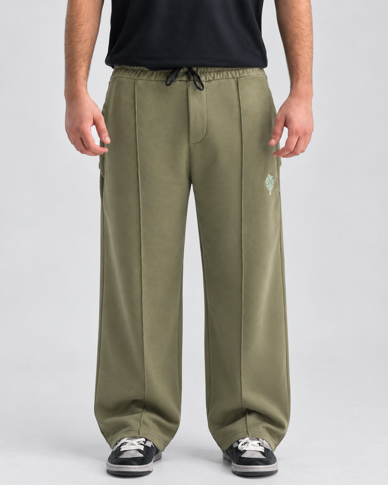 Trousers — Olive Green