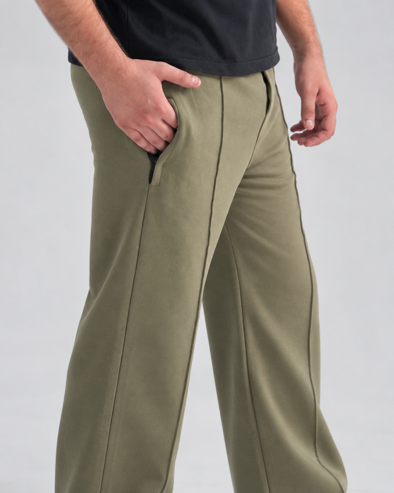 Trousers — Olive Green