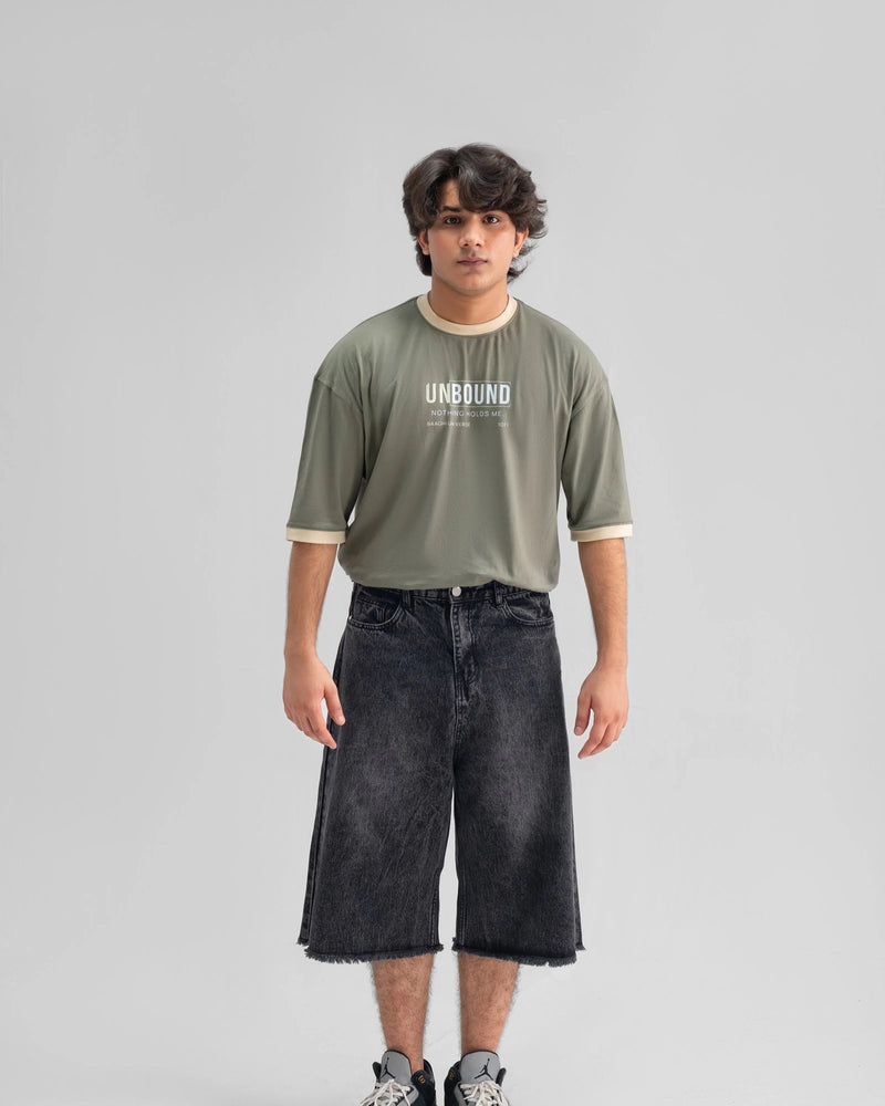 Baggy Jorts — Washed Black — Boy